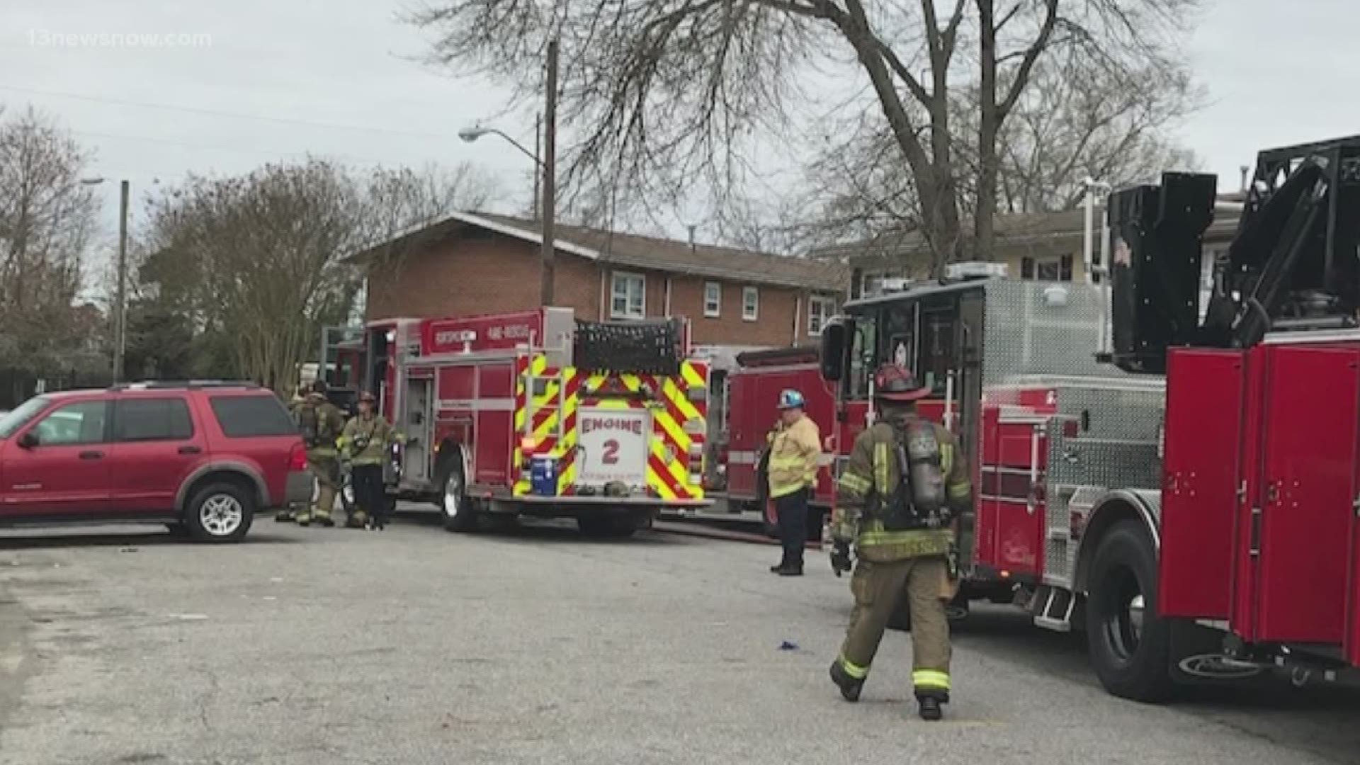 A working smoke detector alerted the family to get out in time.
