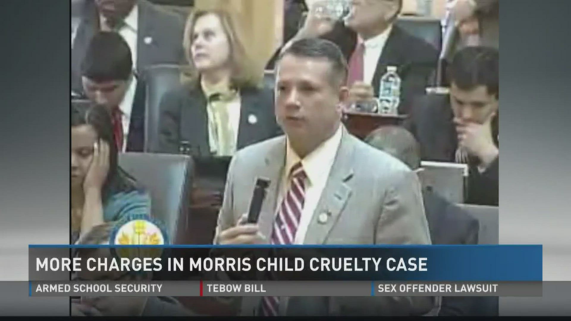 More charges in Delegate Morris child cruelty case