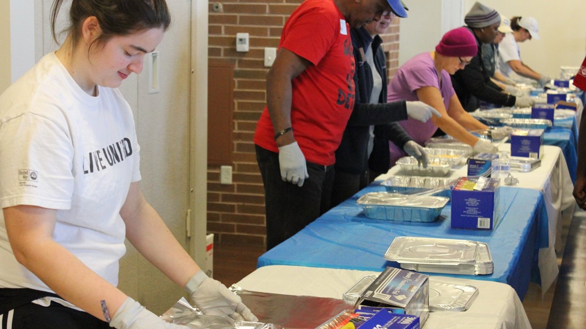MAKING A MARK Local nonprofit makes thousands of meals for shelters