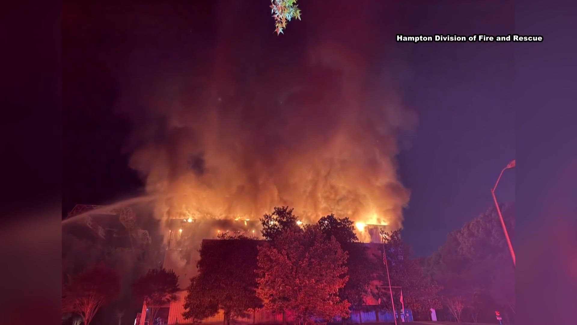 Firefighters battle blaze at NASA Steam Plant in Hampton | 13newsnow.com