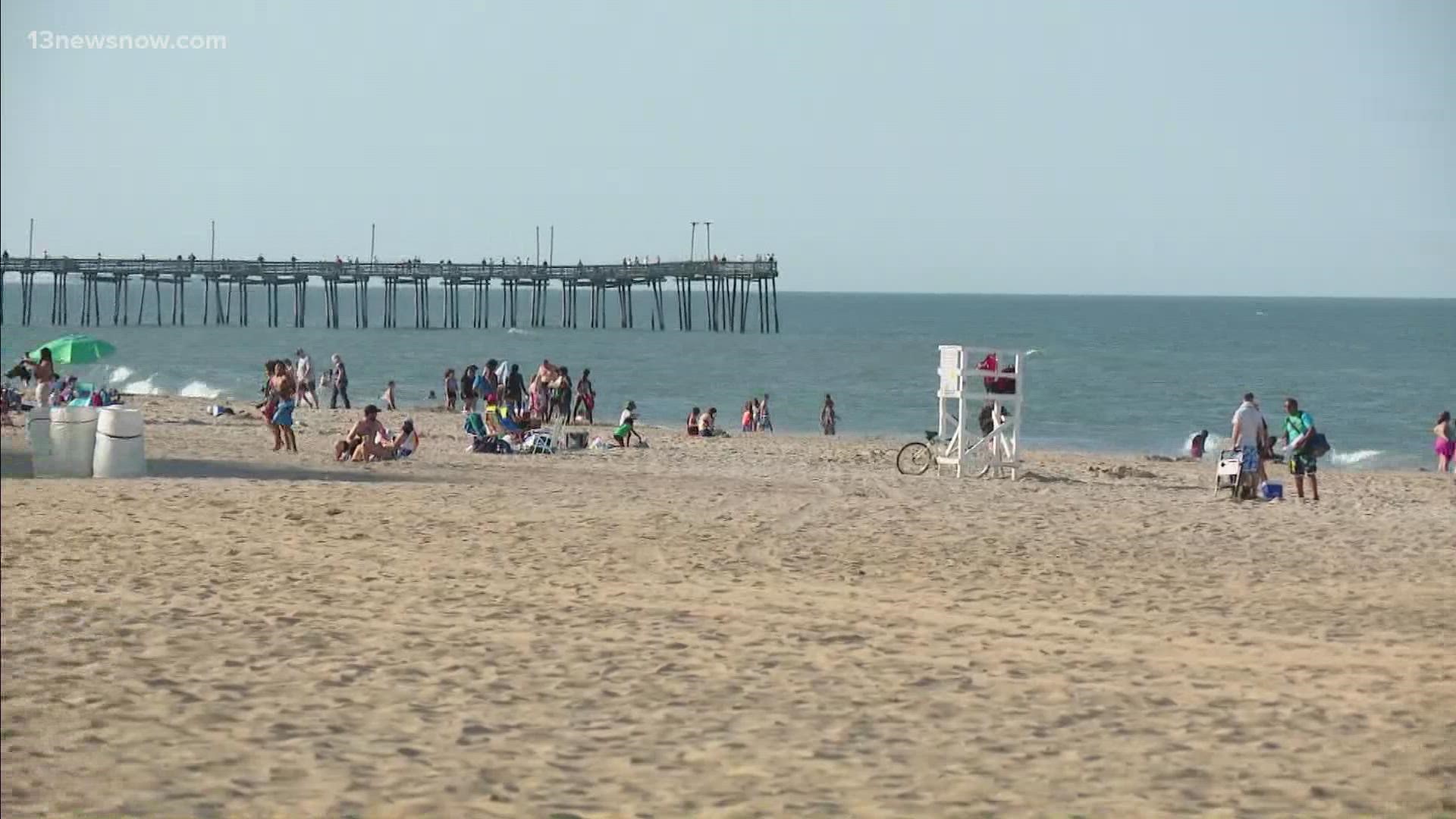 From the seashore to live music in restaurants, many people took to Virginia Beach for Memorial Day Weekend.