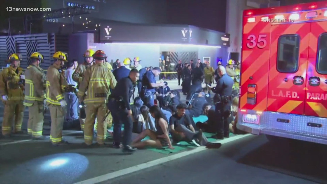 Police identify man who drove his car into a crowd in Los Angeles early ...