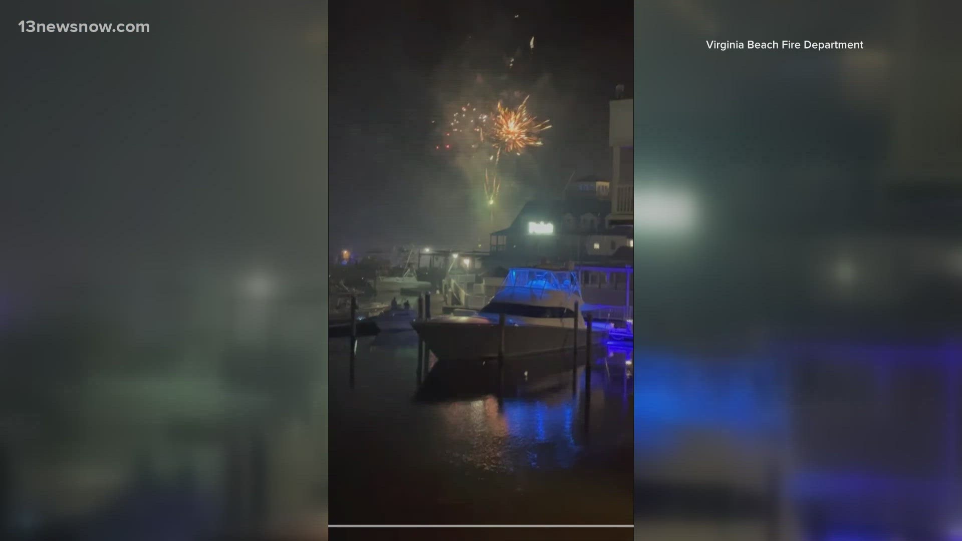 Virginia Beach investigates illegal fireworks at Rudee Inlet