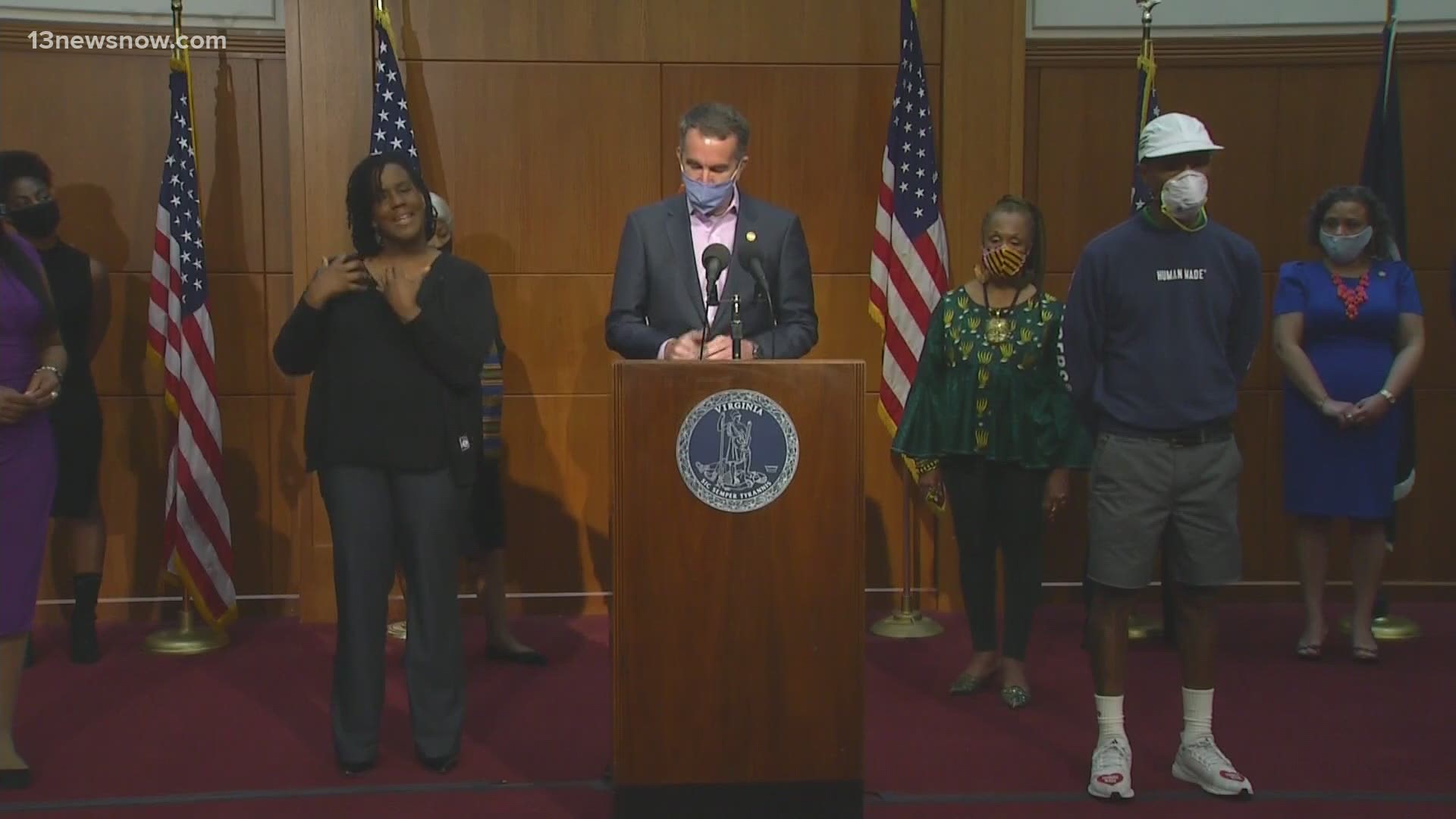 Governor Ralph Northam announced that he will introduce legislation to make Juneteenth (June 19) a paid, state holiday.