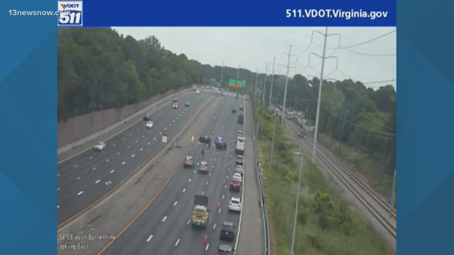 Fatal crash on I-264 east leaves 1 dead in Norfolk | 13newsnow.com