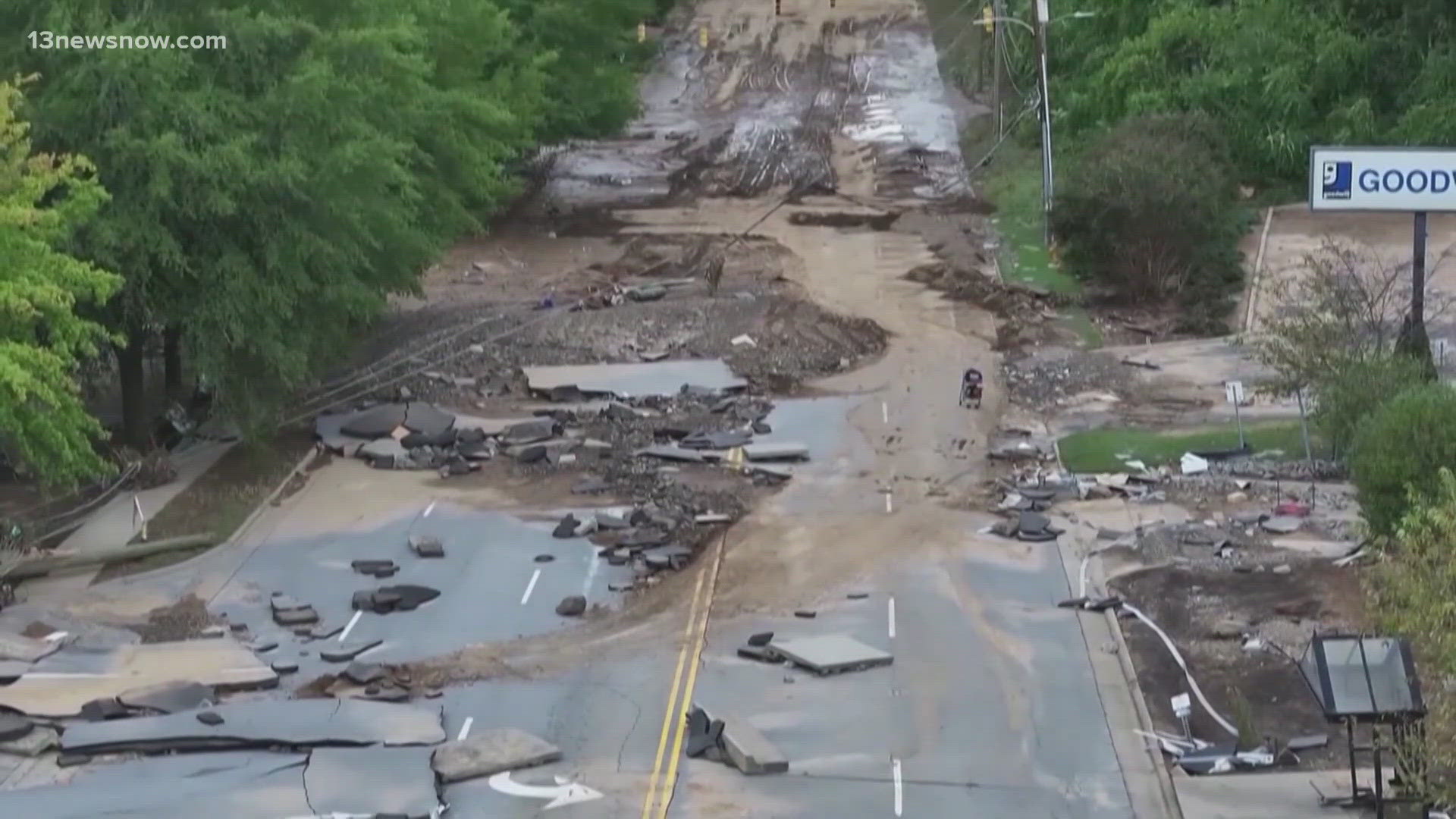 Western North Carolina saw some of the worst from Hurricane Helene, and the damage from the storm has largely isolated those who live there.