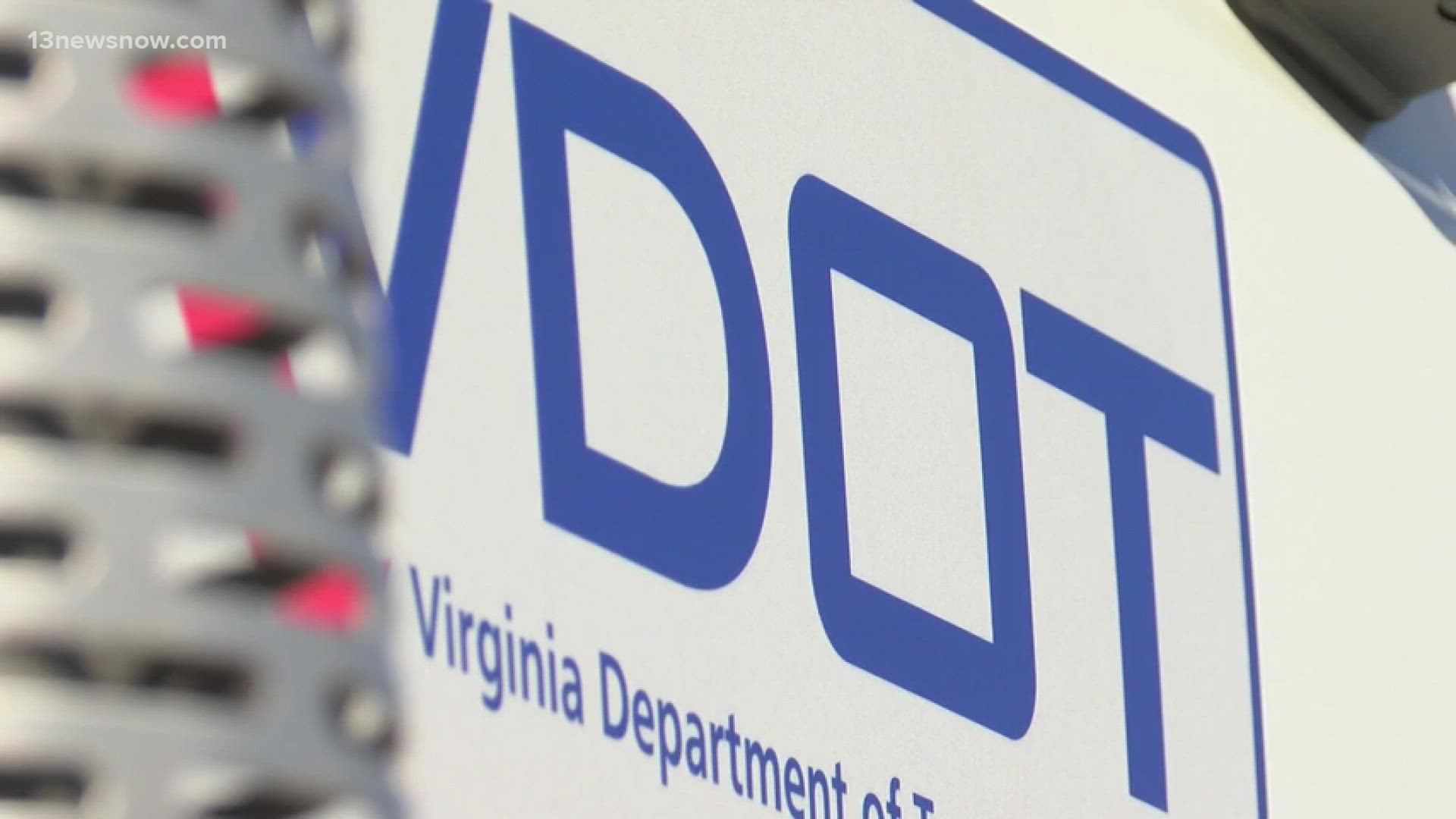 VDOT Hampton Roads District Communication Manager Holly Christopher told 13News Now deicing trucks worked all of Wednesday.