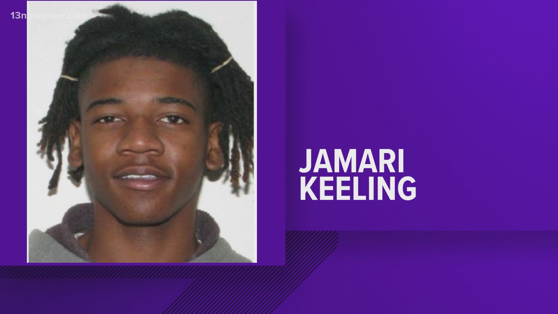 20-year-old Jamari Tykel Keeling has been charged with shooting from a vehicle to endanger persons.