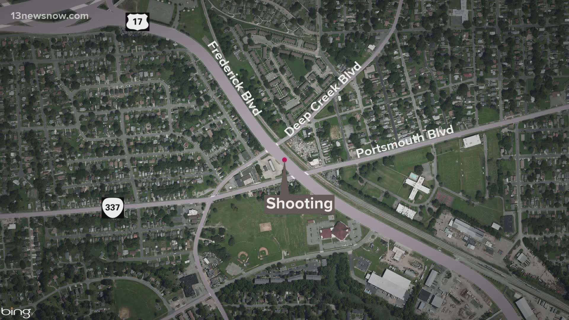 A teenage boy was taken to the hospital after he was shot in Portsmouth. The boy suffered non-life-threatening injuries.