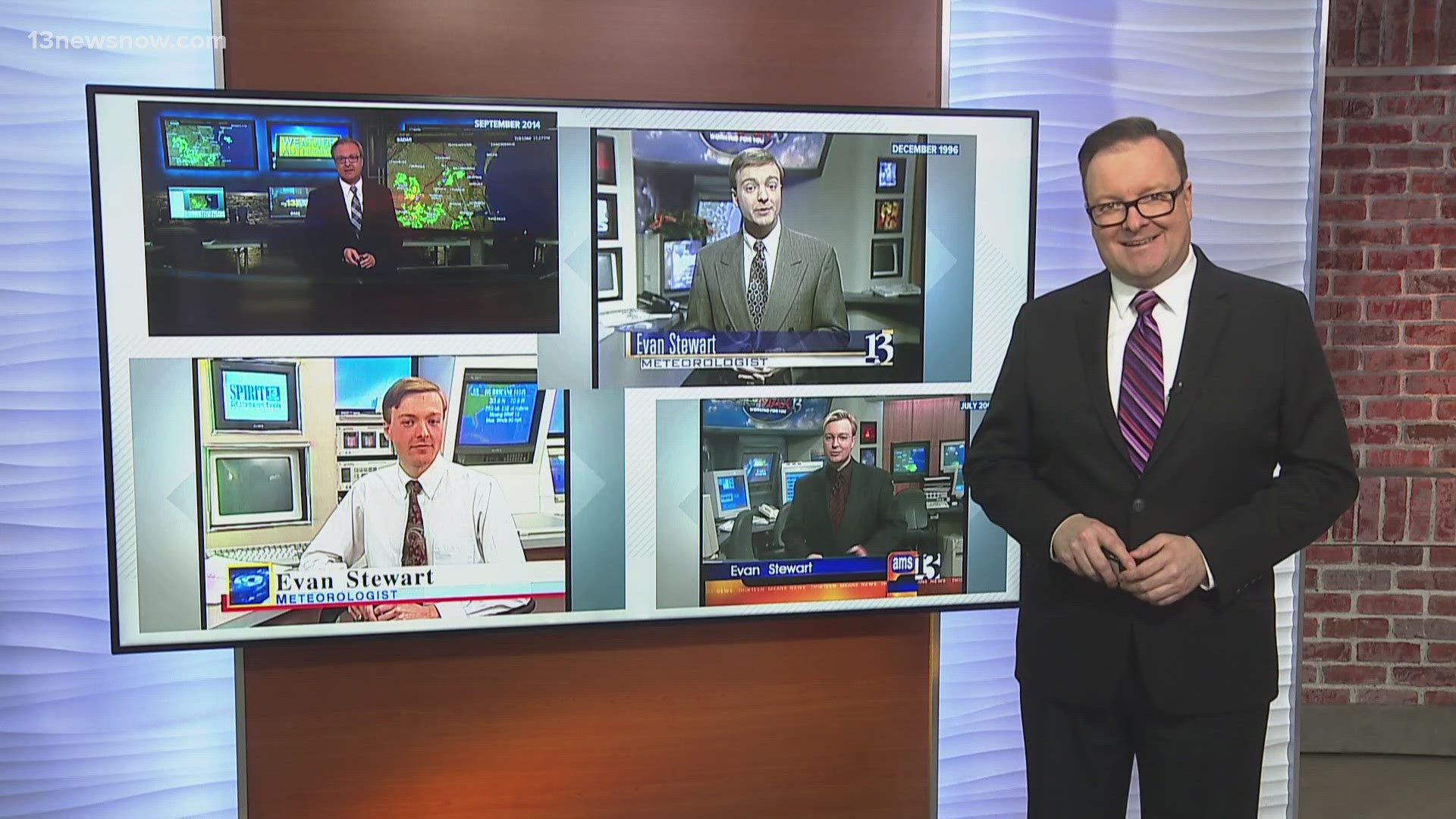 Meteorologist Evan Stewart looks back at the changes in weather forecasting as he starts his 30th year at 13News Now.