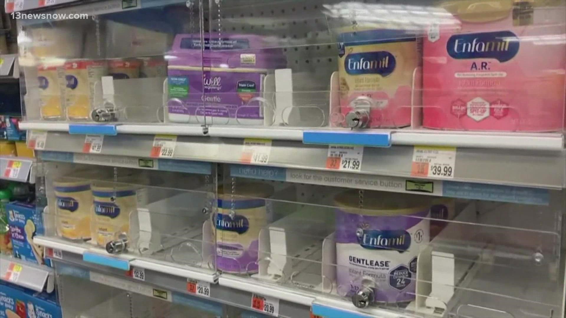 The federal government is taking new steps to address the baby formula shortage. Congress passed two bills overnight that will address the shortage.