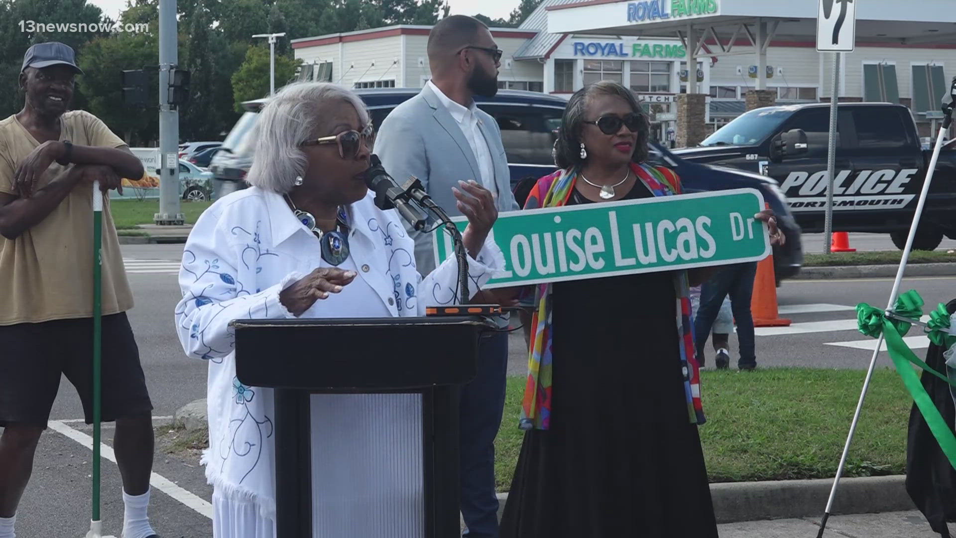 Portsmouth has renamed a street after state Sen. L. Louise Lucas.