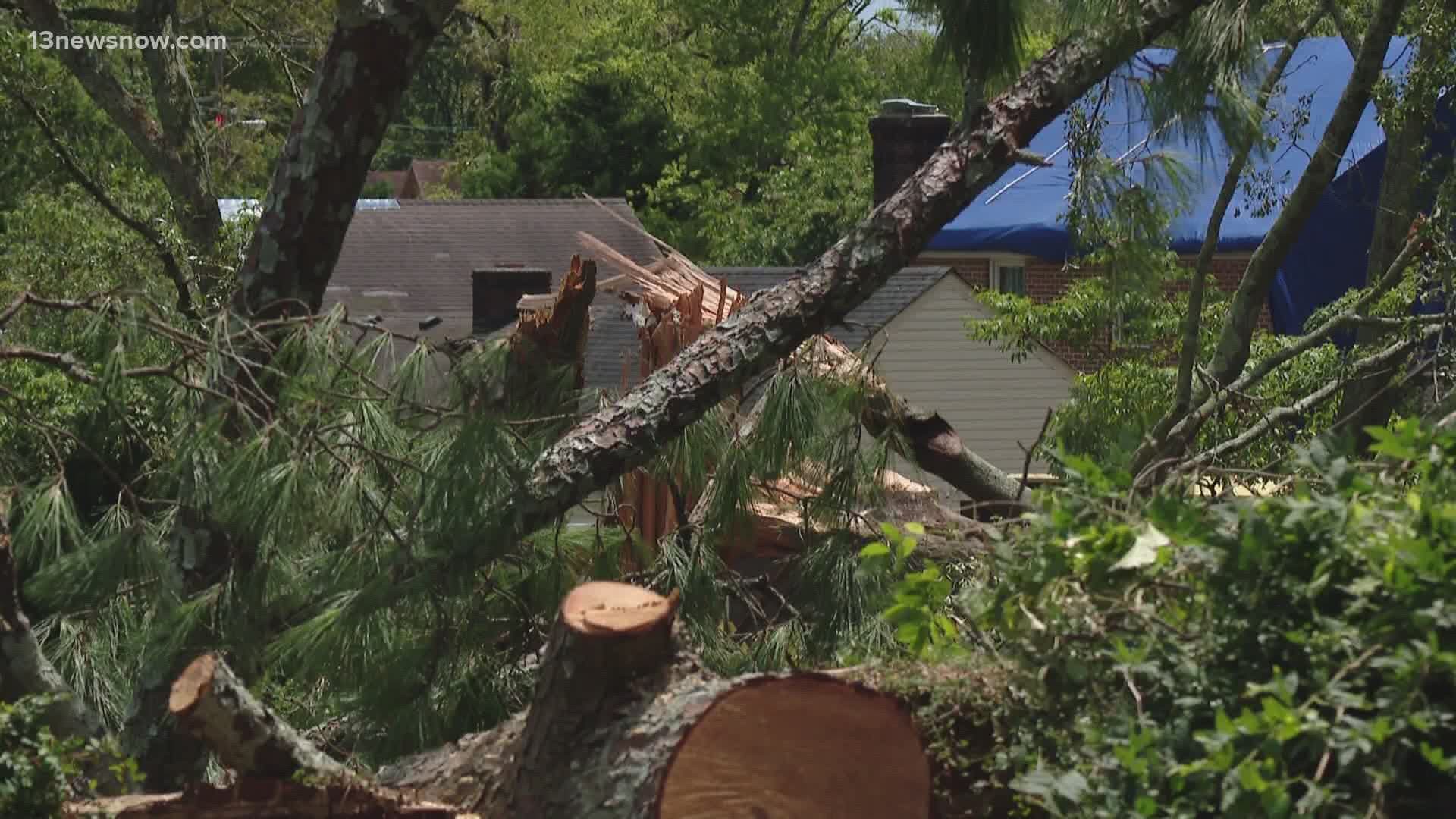 Over the past three days, storm cleanup efforts have been non-stop in Suffolk.