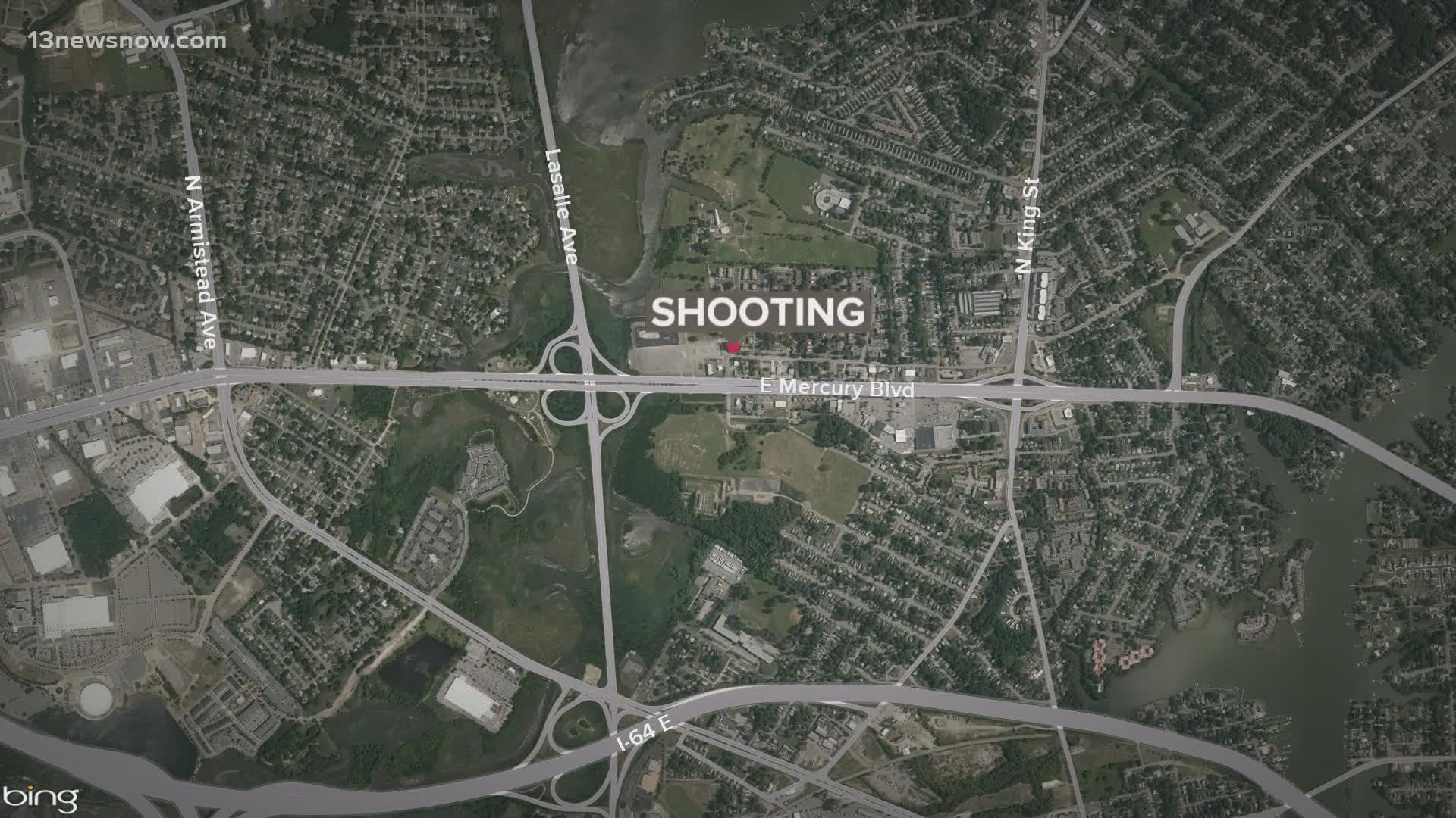 The Sunday afternoon shooting happened in a neighborhood off of La Salle Ave.