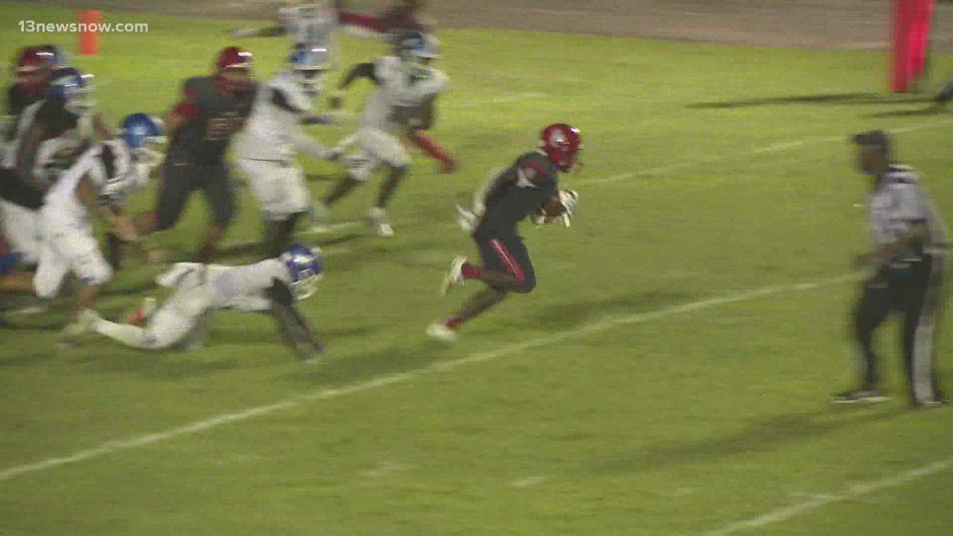 Lake Taylor bounced back from a 20-0 deficit to hold off Norview Friday night 28-26.
