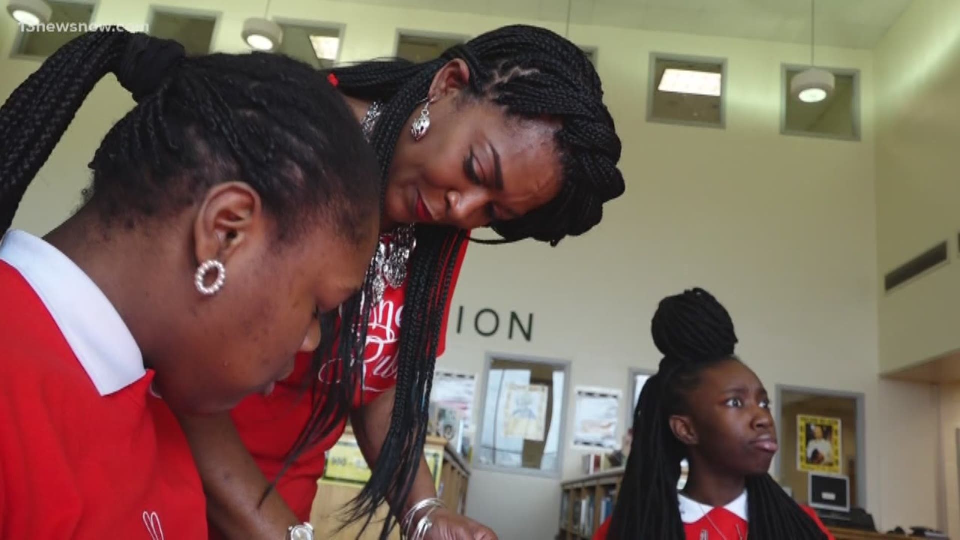 MAKING A MARK: A woman makes it her mission to inspire young girls.