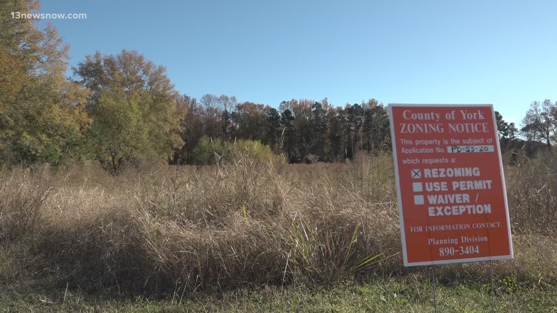 The project calls for about 600 homes between Fenton Mill and Barlow roads.