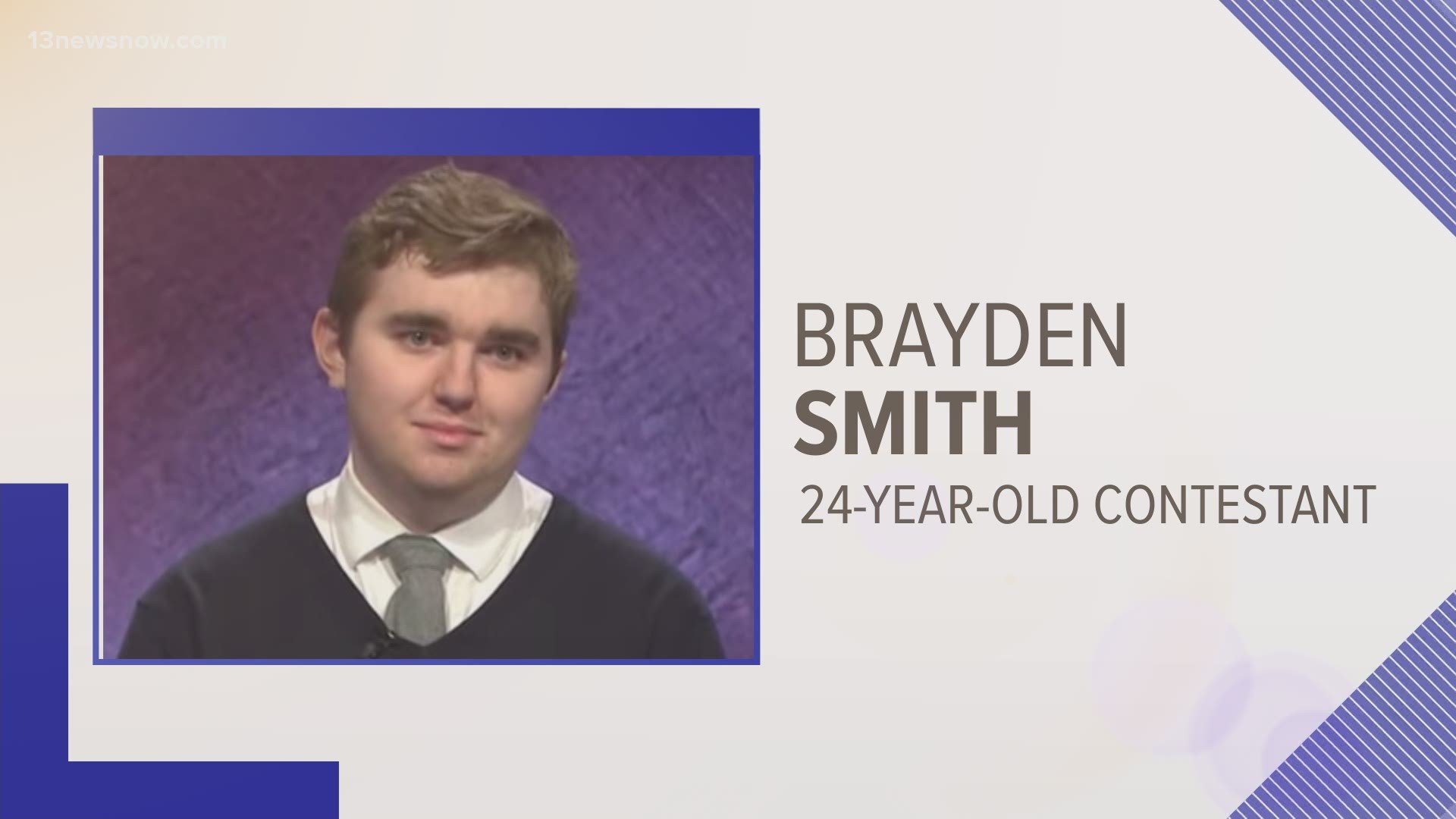 Brayden Smith, one of Alex Trebek's final 'Jeopardy!' contestants, died unexpectedly last Friday.