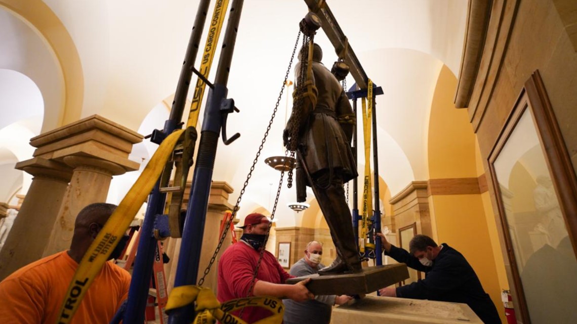 Statue of General Robert E. Lee removed from U.S. Capitol - Vimarsana News