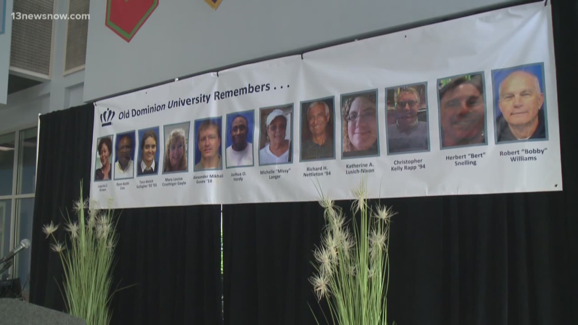 Five of the 12 people killed on Friday were alumni of Old Dominion University.