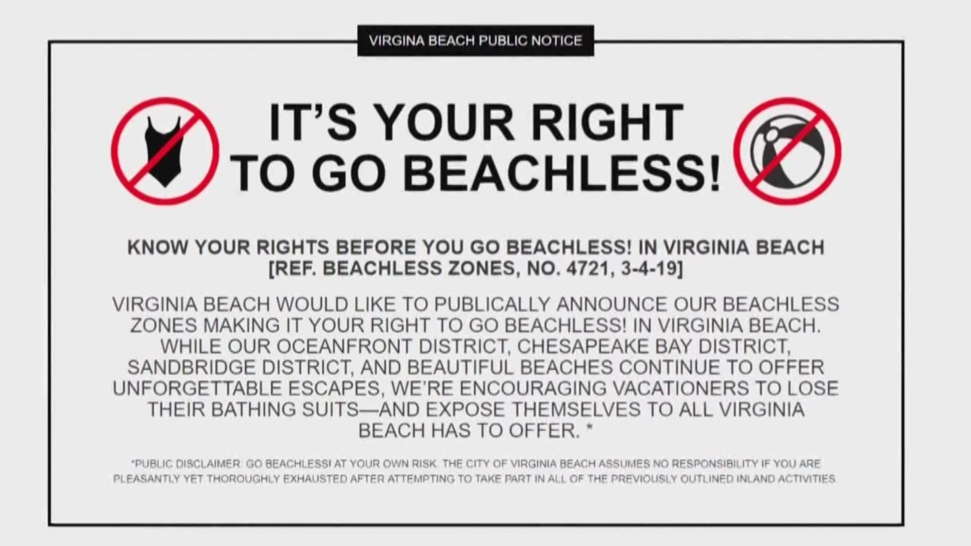 New numbers show the city of Virginia Beach had a great year for tourism. However, it's not being credited by the Oceanfront.