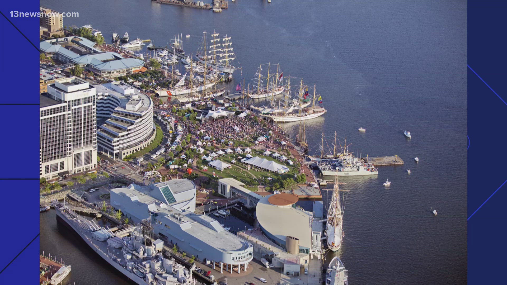 Norfolk will host Sail250 Virginia in June 2026, celebrating America’s 250th with over 60 tall ships and naval vessels from 20+ countries.