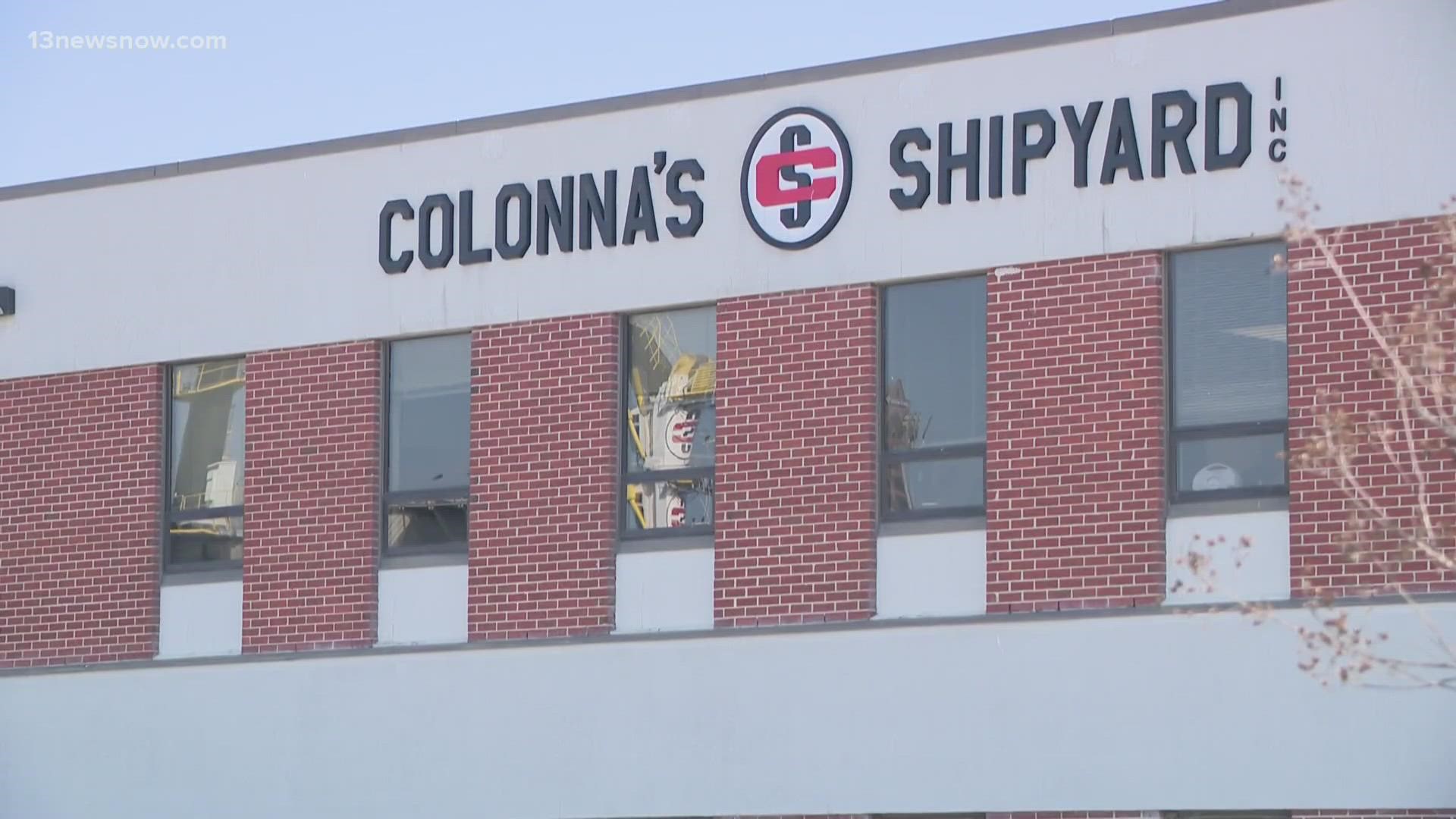 An accident at Colonna's Shipyard in Norfolk left a man seriously hurt Tuesday, and an investigation is underway by the city's fire and rescue department.