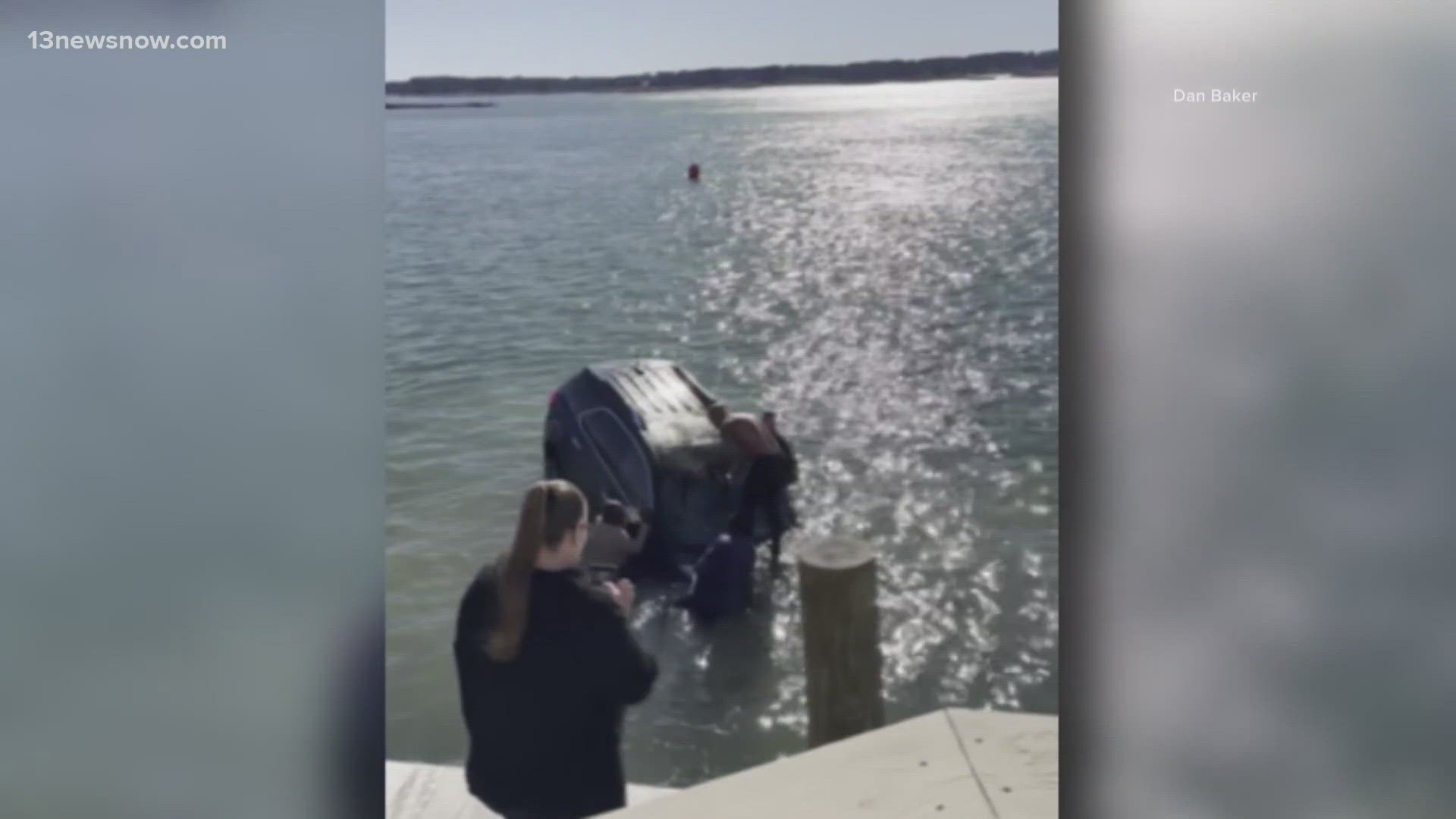 Navy rescue swimmer deemed hero after saving woman from drowning ...