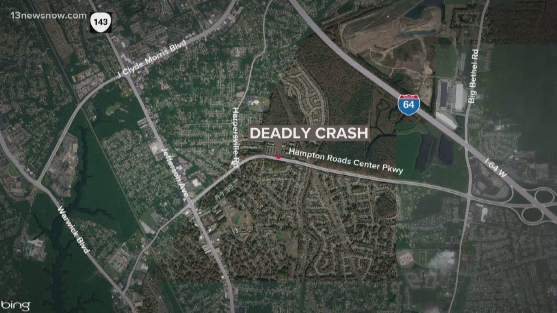 Newport News driver killed in crash