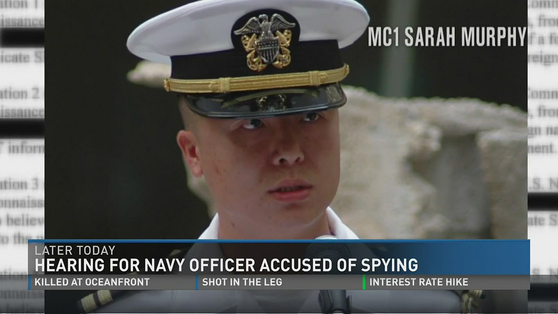 Lieutenant Commander Edward Lin's attorneys are expected to argue his constitutional rights are being violated.