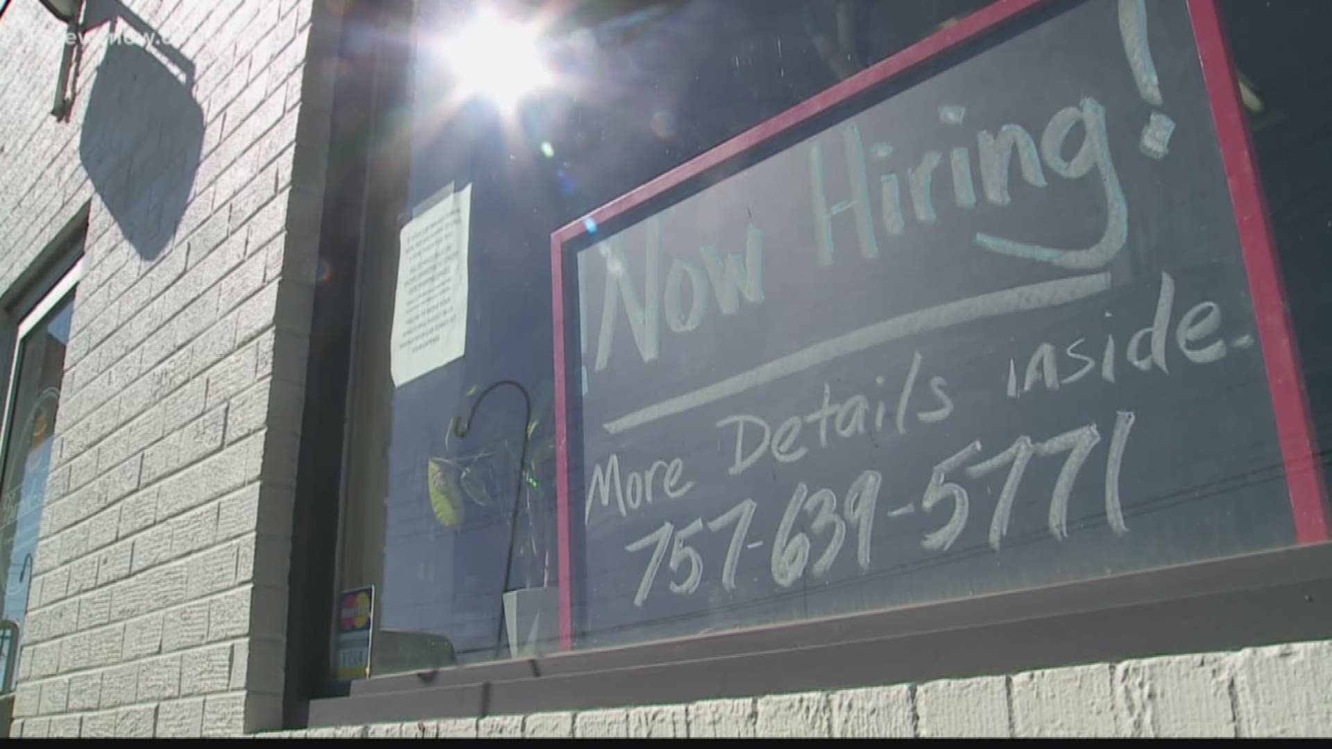 A Hampton business is looking to fill open positions and the owner would like to hire those affected by the government shutdown.