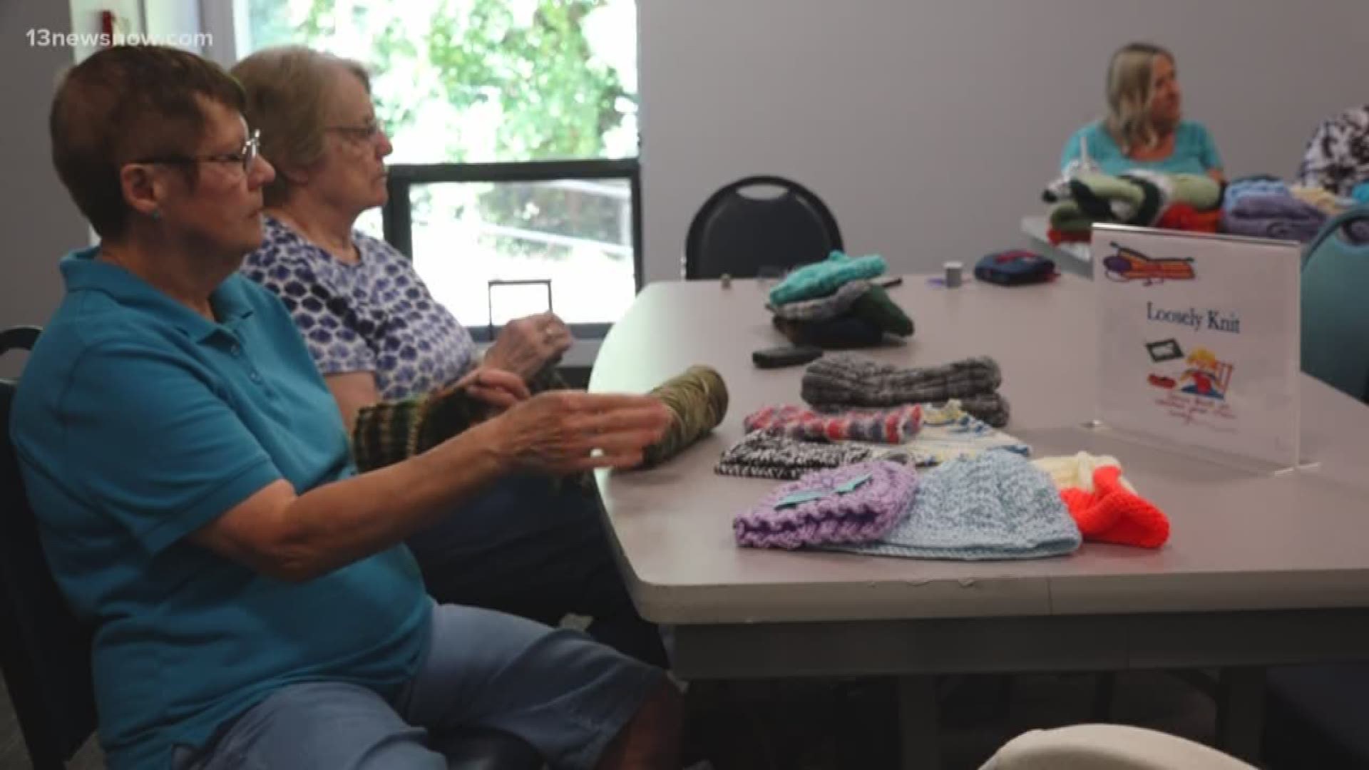 Loosely Knit has met every week and for the past 15 years to make clothes for the community. The group needs donated yarn to continue their work.
