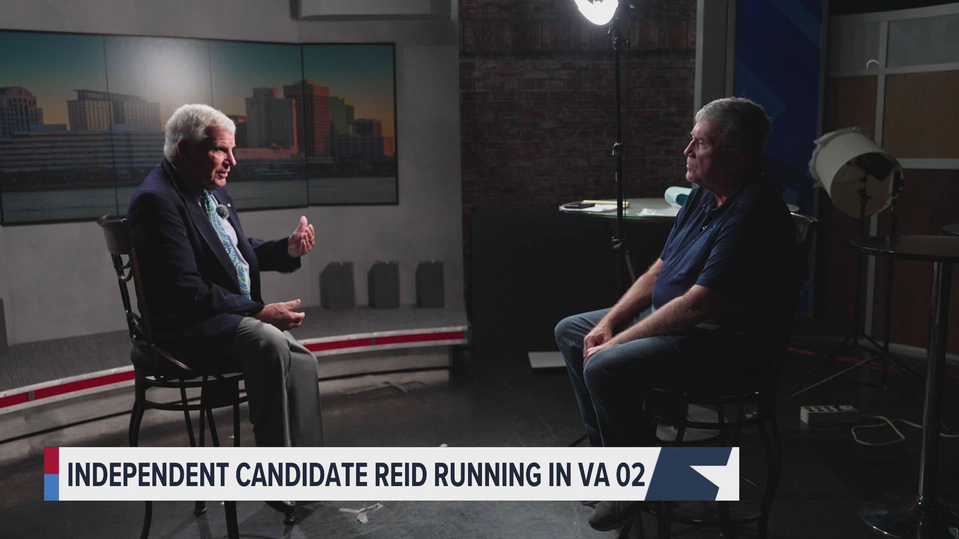 Independent candidate Robert E. "Bob" Reid is running in Virginia's 2nd Congressional District Race against Jen Kiggans and Missy Cotter Smasal.