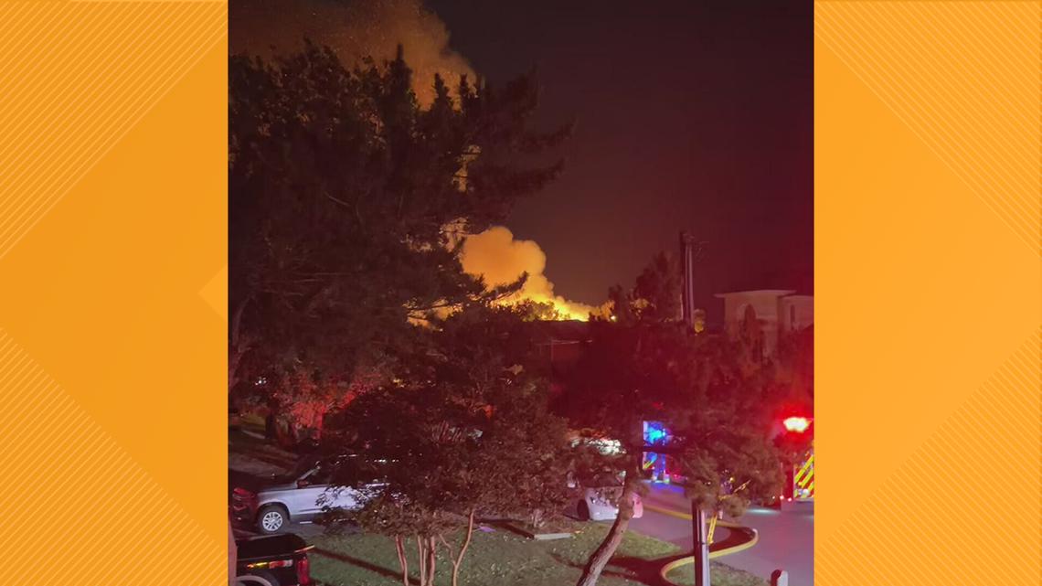 45 firefighters called out to battle flame engulfed 3 story home in Sandbridge - Vimarsana News
