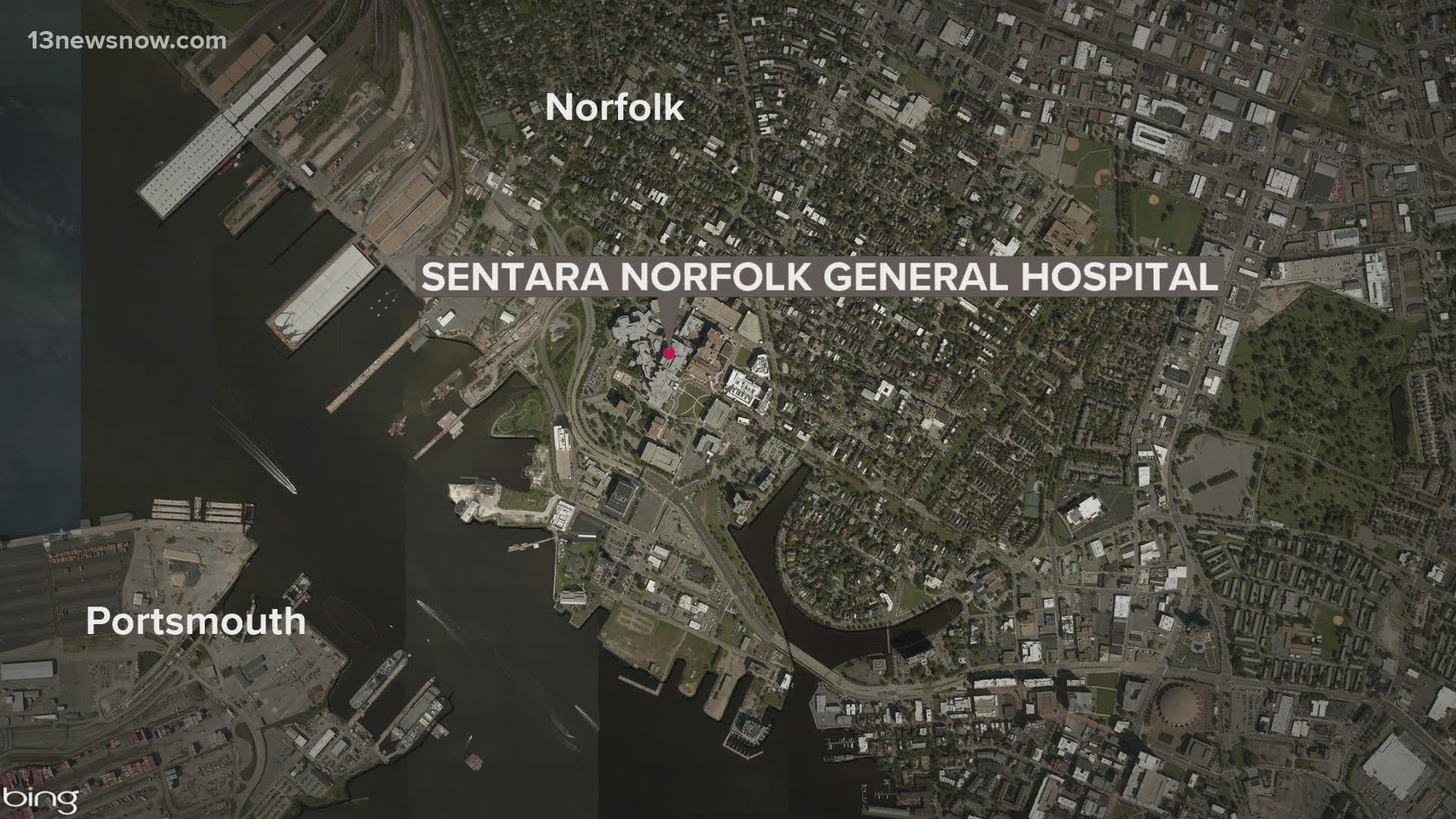 Person Walks Into Sentara Norfolk General Hospital With Gunshot Wound 13newsnow Com