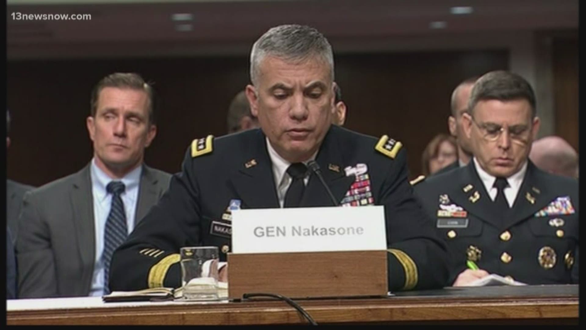 General Nakasone acknowledges that American people should be concerned.