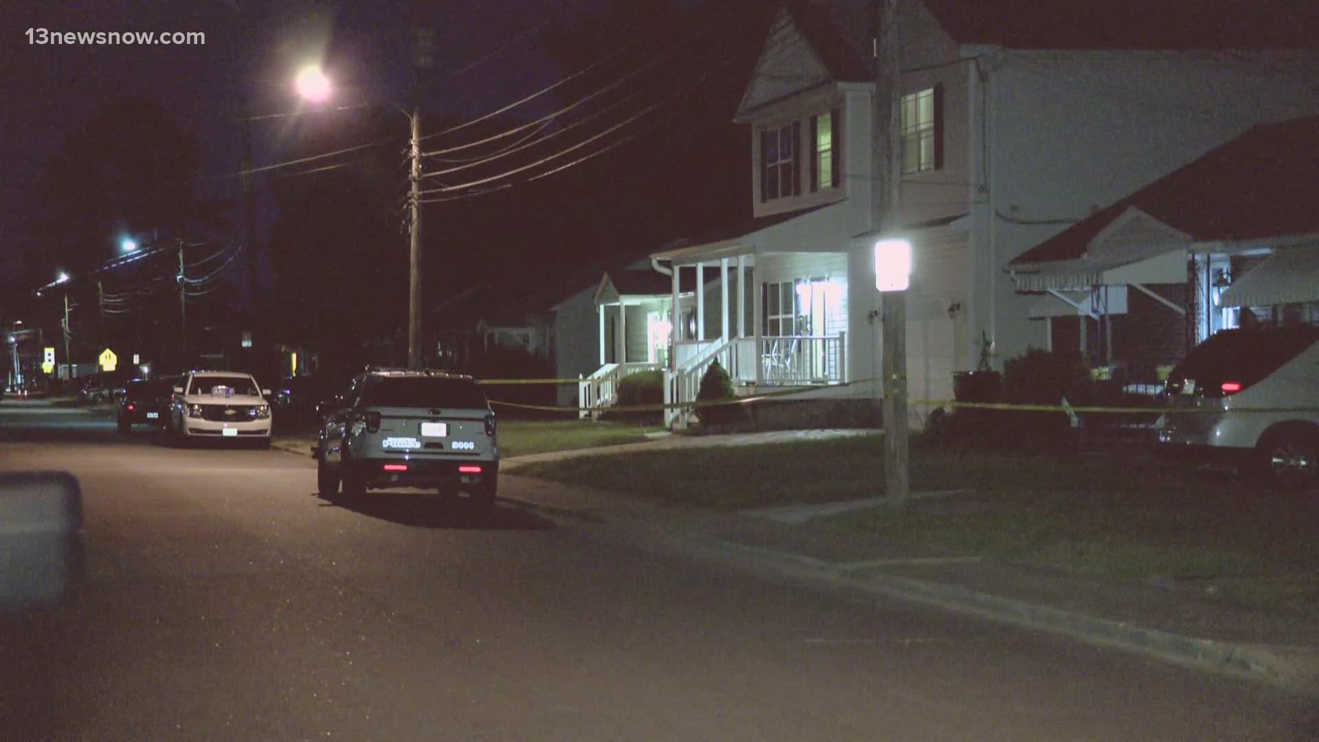 Hampton police say Sunday around 11:05 p.m., dispatch received a call reporting a shooting on Bell Street.