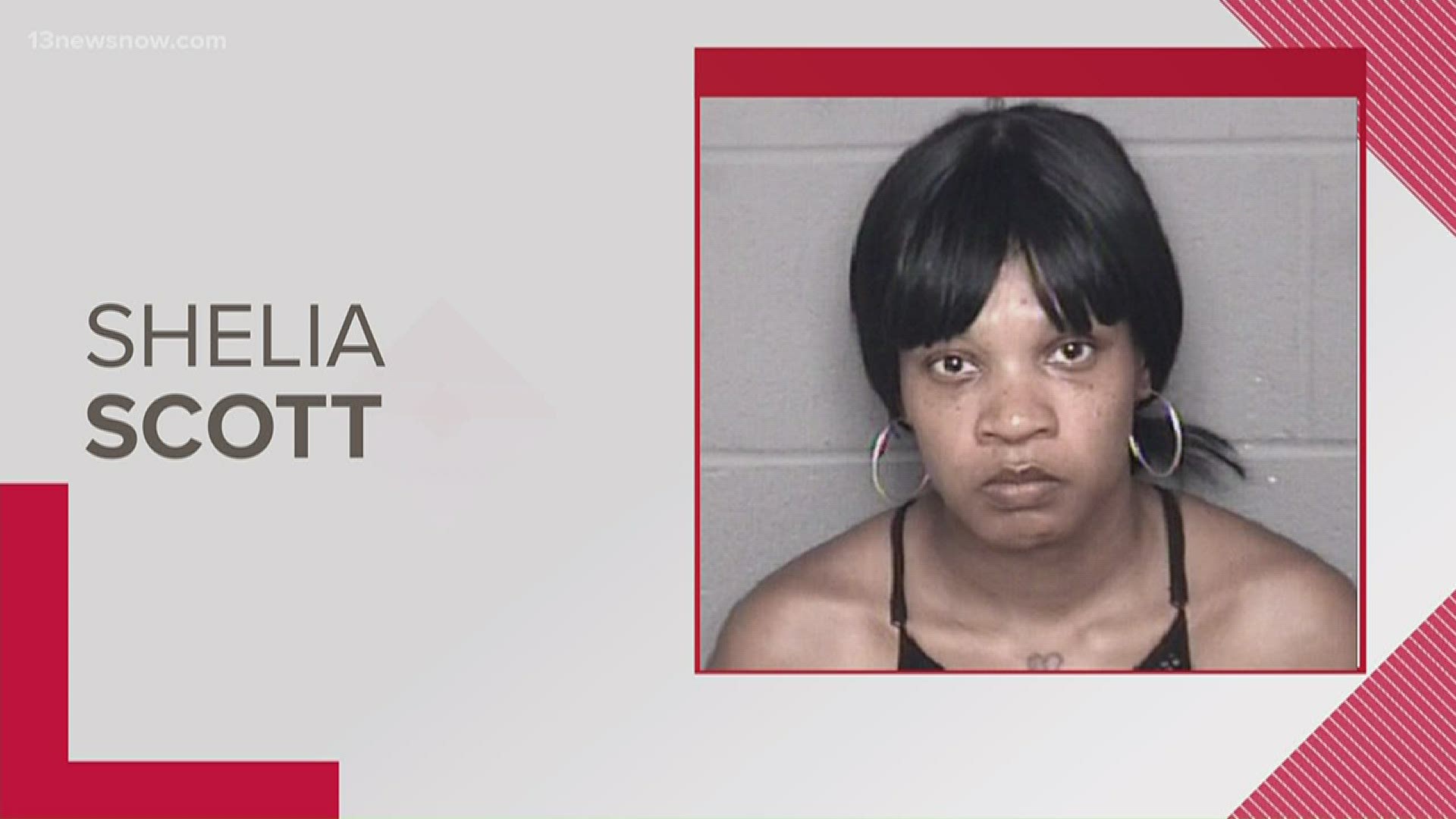 Police say Shelia Shakera Scott tried to abduct a boy. Officers caught her walking with the child and when they caught up with her, she hit an officer.