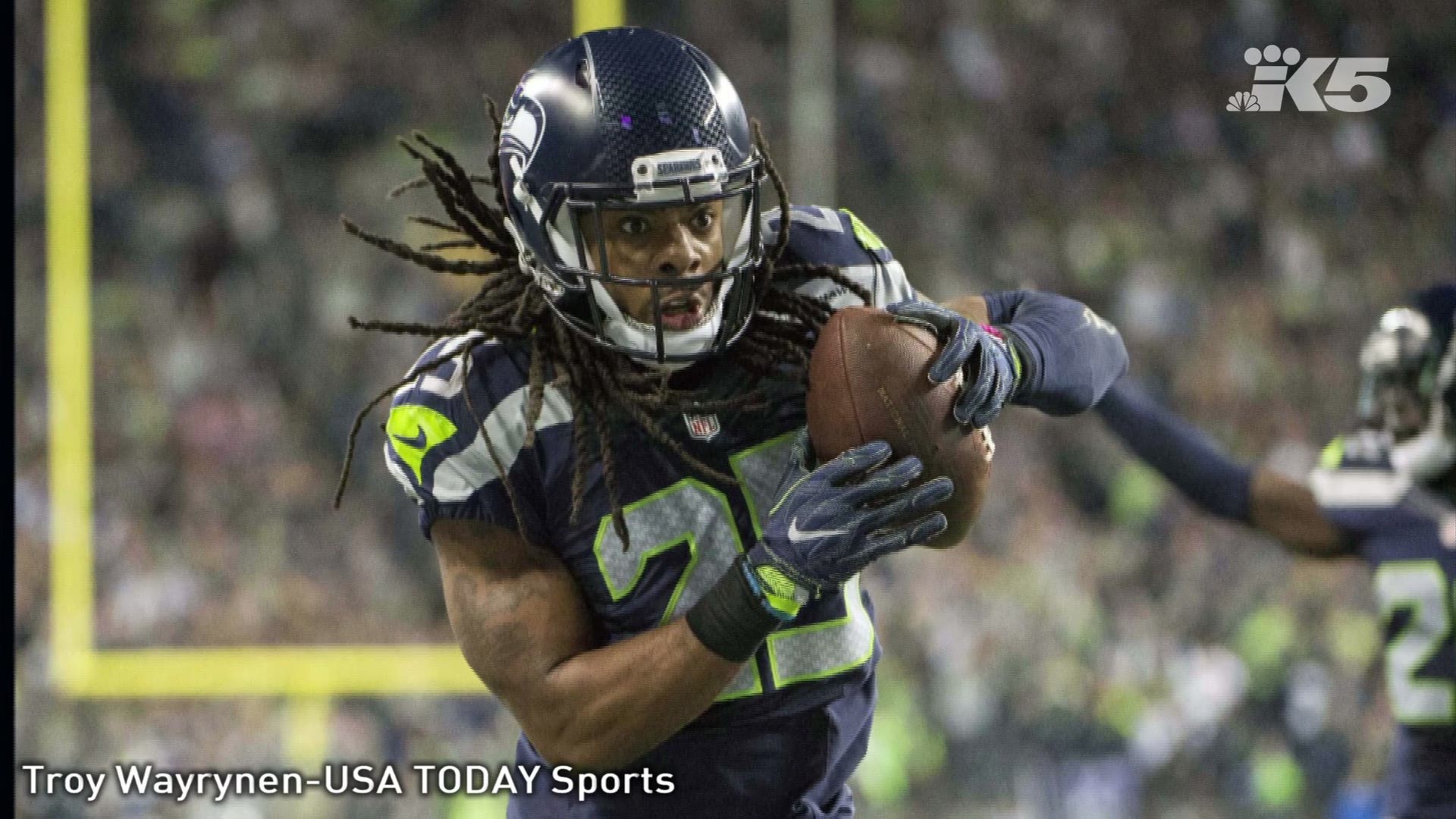 Download Seattle Seahawks Cornerback Richard Sherman Wallpaper