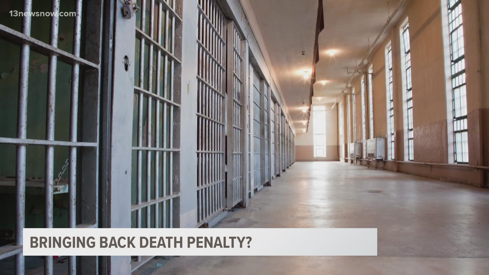 Could the death penalty make a comeback in Virginia? It's possible if a local lawmaker gets his way.