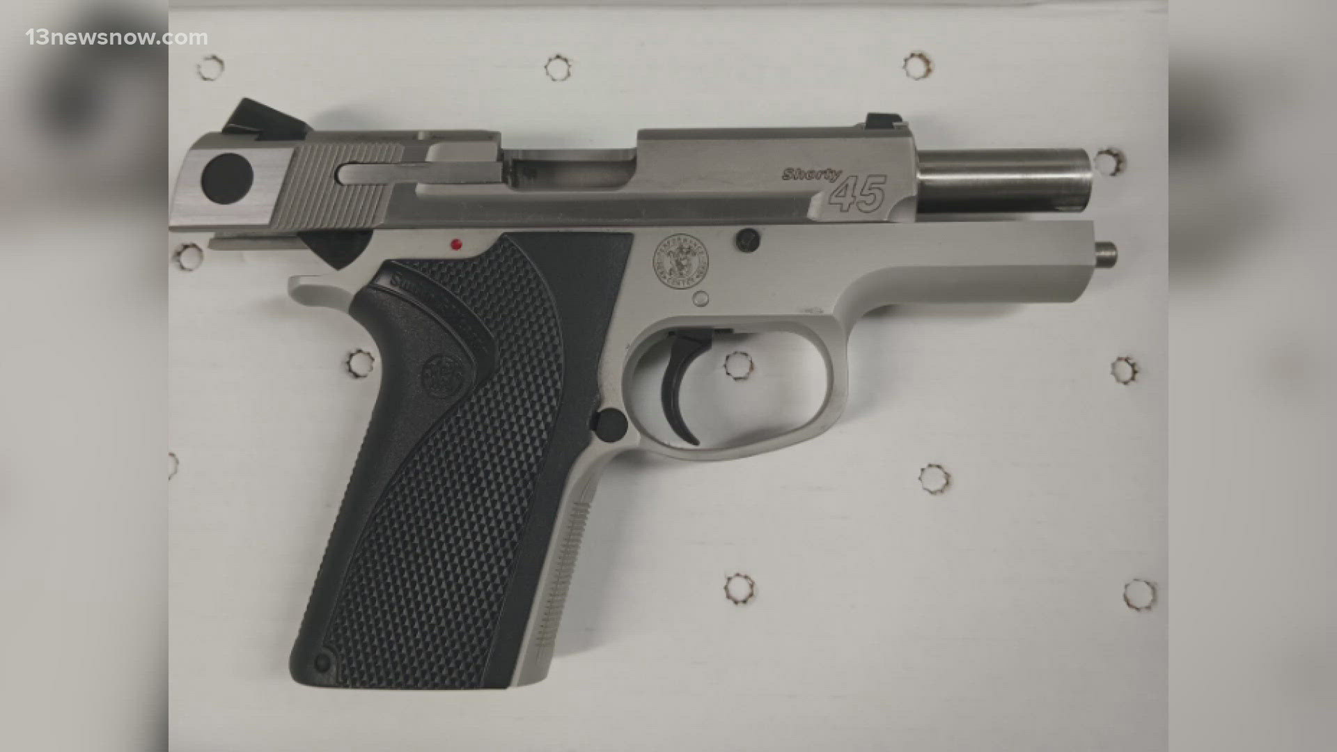 A Virginia Beach man was cited for trying to bring a loaded gun through airport security.