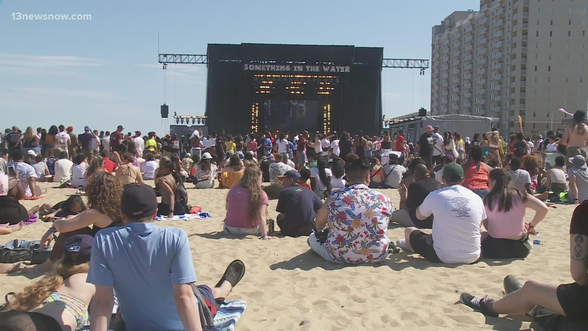 Our Anne Sparaco spoke with Virginia Beach city leaders after a letter from Pharrell Williams cast doubt on the return of the Something in the Water festival.