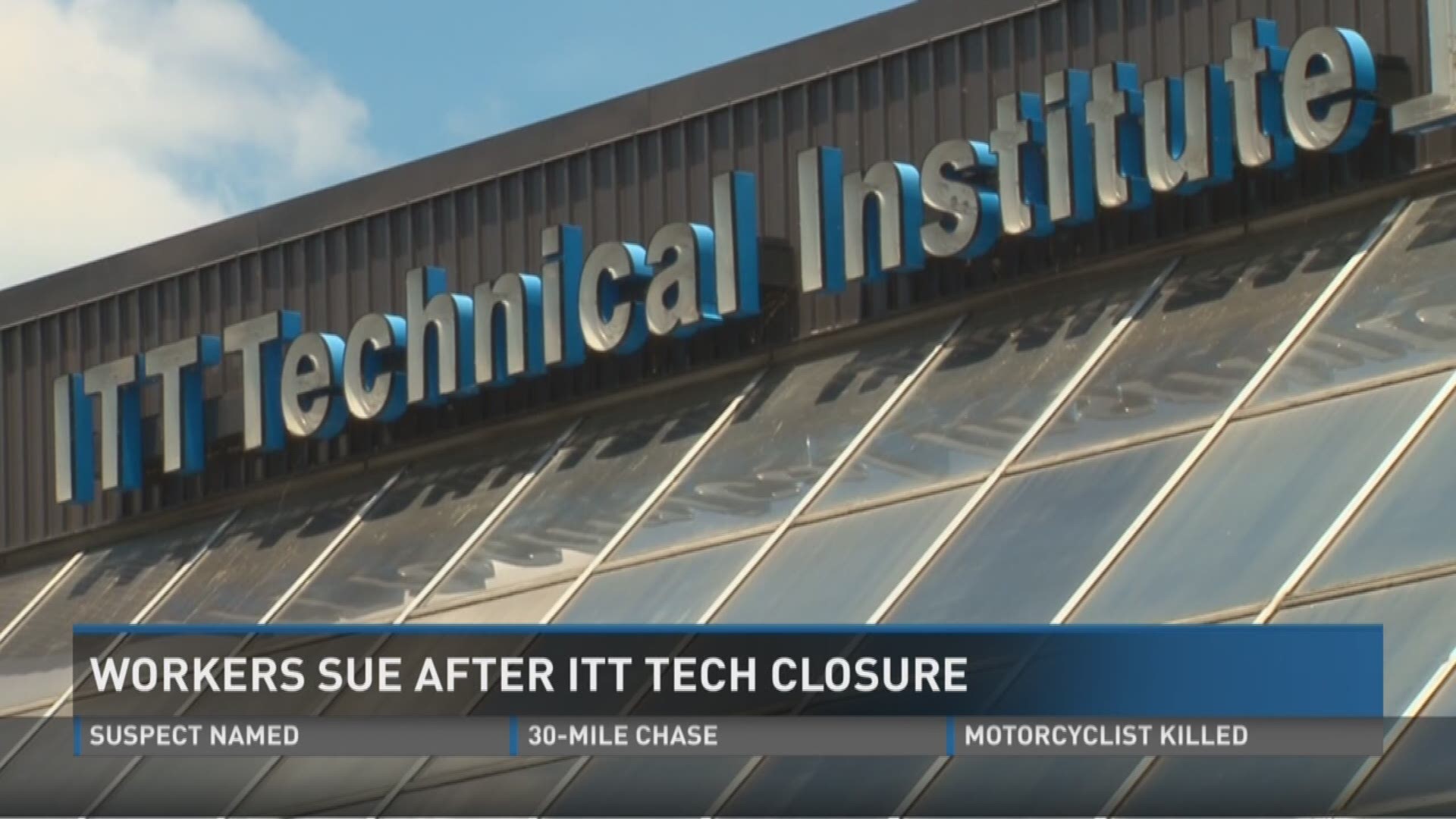 Employees file lawsuit against ITT Tech after closure | 13newsnow.com