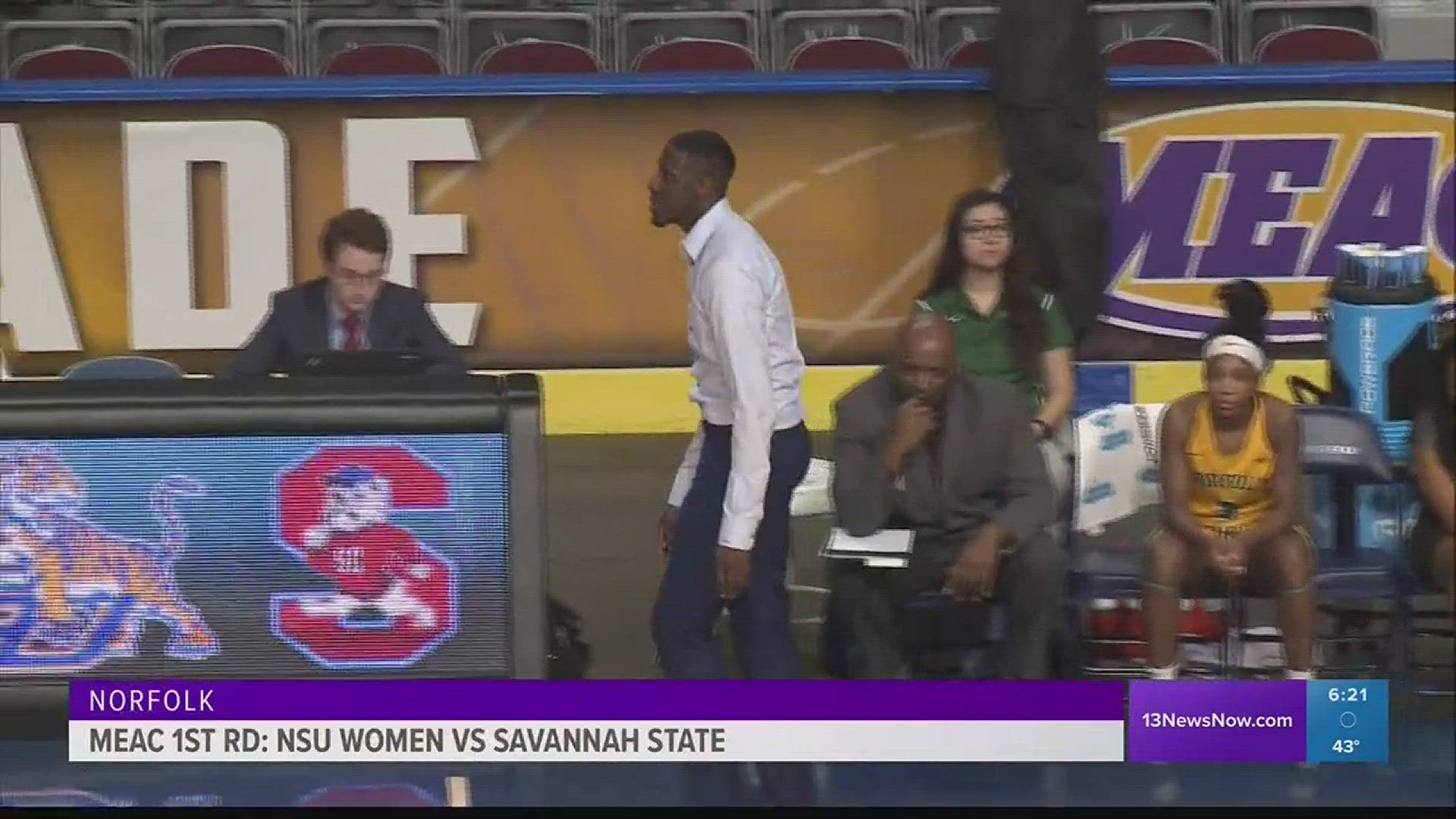 Despite 17 points from senior Kayla Roberts, the 4th seeded Spartans got tripped up on the 1st day of MEAC Women's Tournament. They lost to the Lady Tigers 51-48.