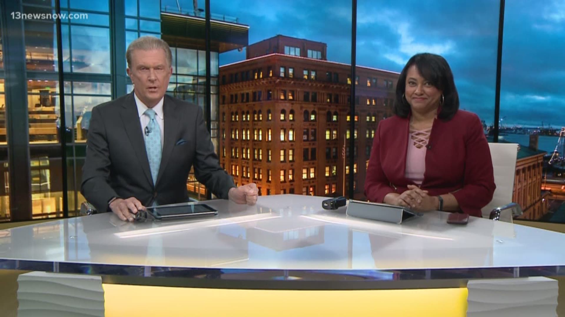 13News Now top headlines at 5 p.m. with Janet Roach and David Alan for February 11.