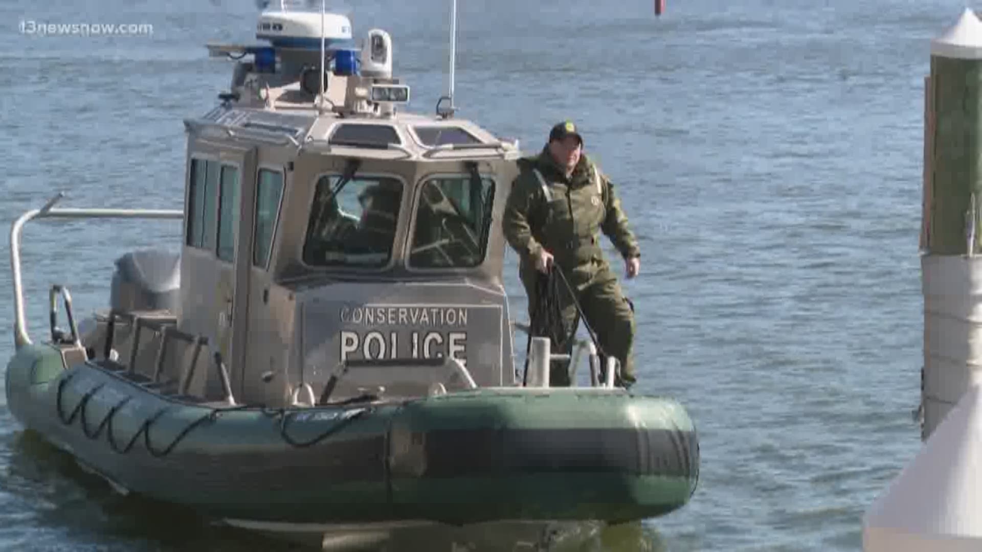 Search-and-rescue teams from across Virginia and North Carolina are in Hampton, learning new skills to be better prepared on the water.