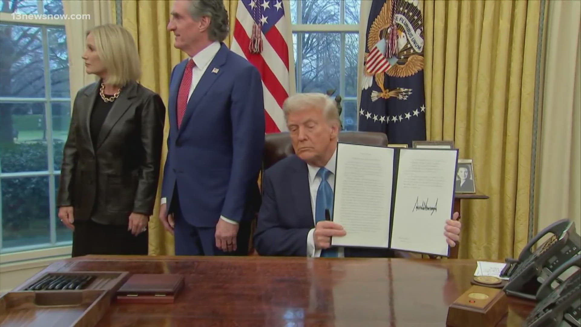 Tariffs on Mexico, Canada and China come as President Donald Trump ...