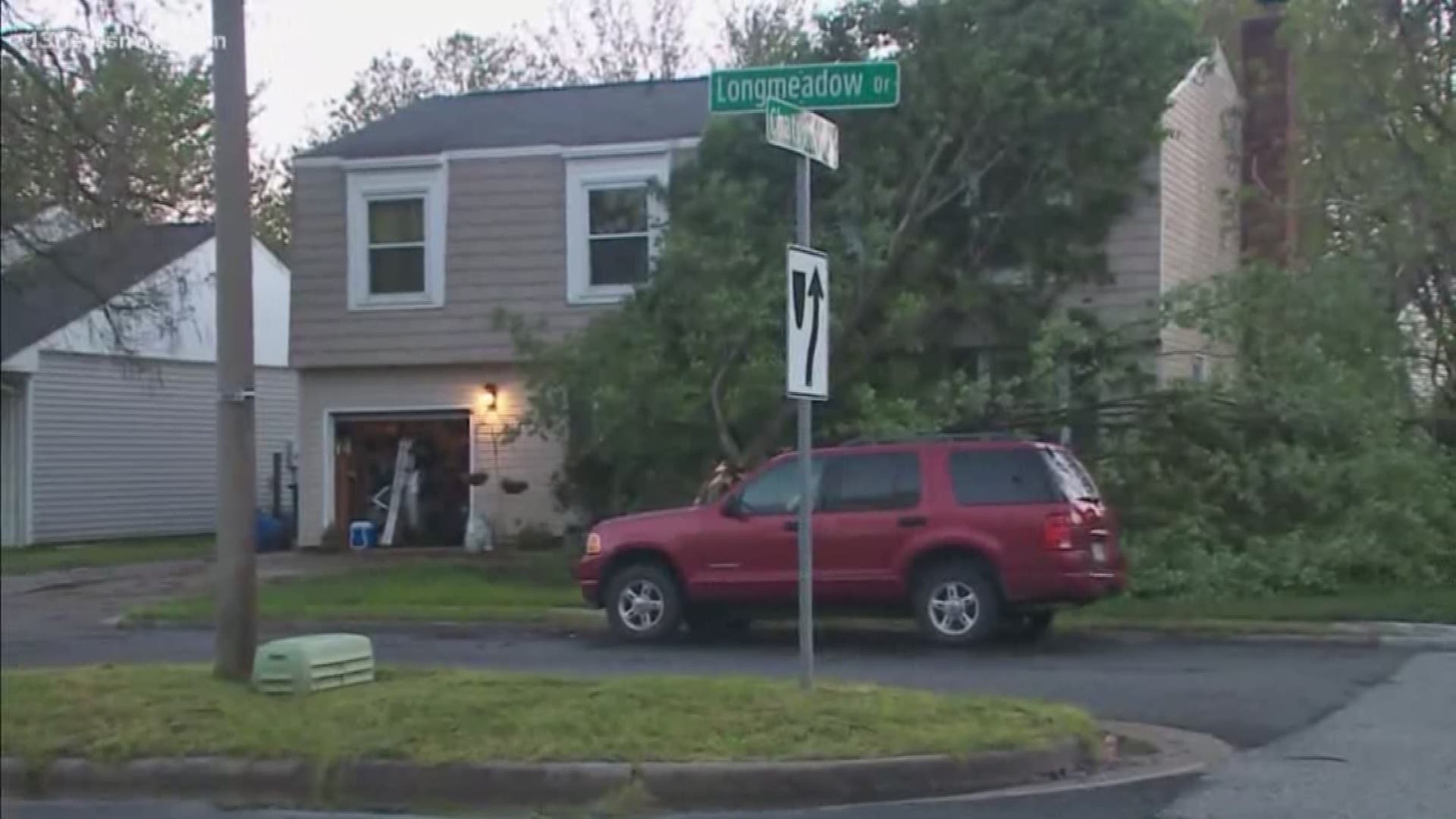 Thousands of people in Hampton Roads are without power after a storm went through the area.