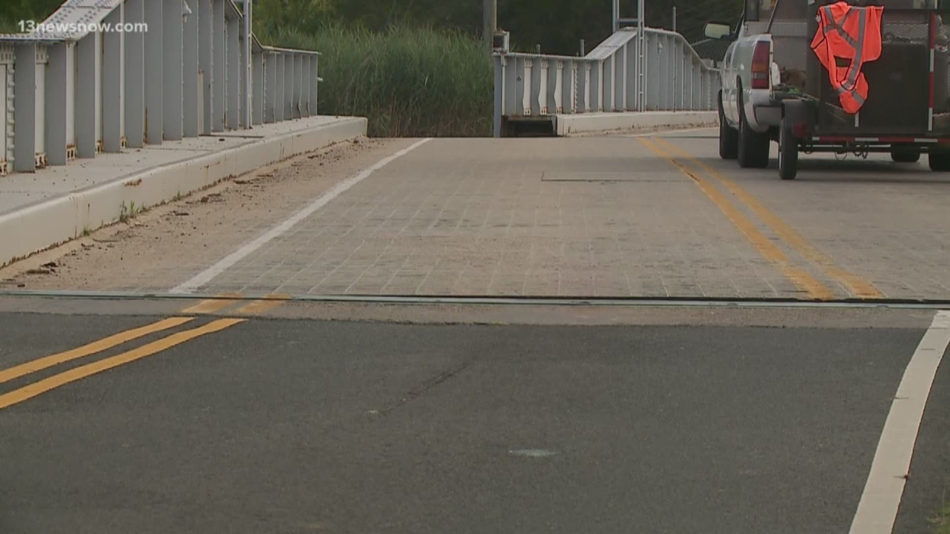 A critical connecting point between Chesapeake and Virginia Beach is closed, again. The North Landing Bridge is expected to remain closed until Thursday.