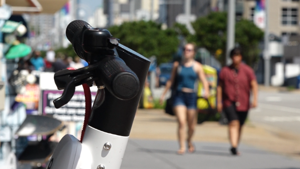 Virginia Beach Police Department issues 30 citations to scooter riders